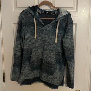 The North Face knit hoodie
